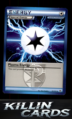 Plasma Energy (Team Plasma) 91/101 Pokemon Uncommon Plasma Blast Card NM