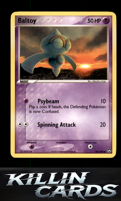 Baltoy 44/108 Pokemon Common Power Keepers Card LP