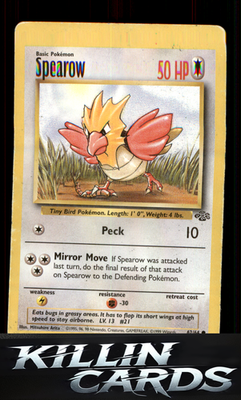 Spearow 62/64 Pokemon Common Jungle Card DM