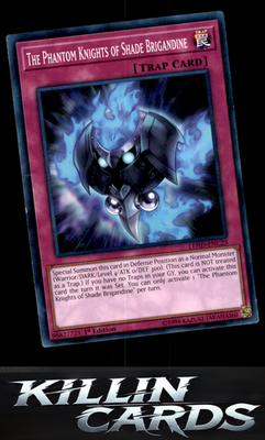 1st Edition The Phantom Knights of Shade Brigandine LEHD-ENC25 YuGiOh Common Leg