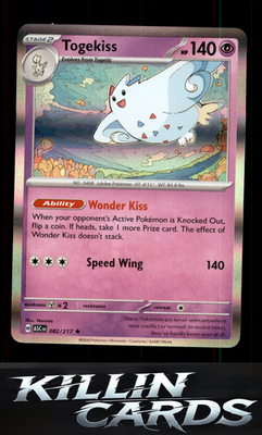 Togekiss - 082/217 082/217 Pokemon Rare ME: Ascended Heroes Card NM