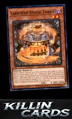 1st Edition Labrynth Stovie Torbie MP23-EN231 YuGiOh Common 25th Anniversary Tin