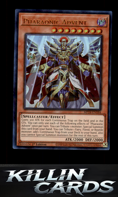 1st Edition Pharaonic Advent MP24-EN184 YuGiOh Ultra Rare 25th Anniversary Tin: