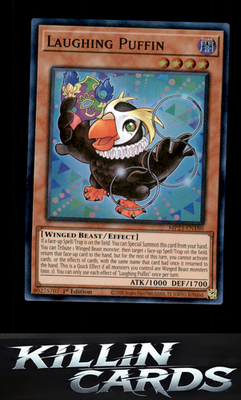 1st Edition Laughing Puffin MP23-EN180 YuGiOh Super Rare 25th Anniversary Tin: D