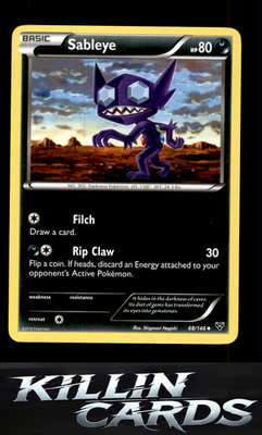 Sableye 68/146 Pokemon Uncommon XY Base Set Card LP