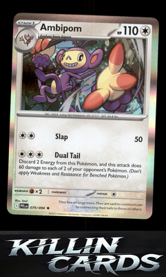 Ambipom - 079/094 079/094 Pokemon Rare ME02: Phantasmal Flames Card NM