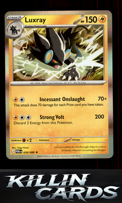 Luxray 028/088 Pokemon Rare ME03: Perfect Order Card NM
