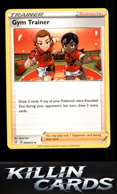 Gym Trainer 059/072 Pokemon Uncommon Shining Fates Card NM