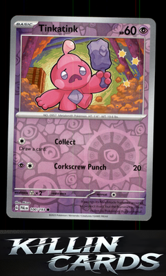 Reverse Holofoil Tinkatink - 100/193 100/193 Pokemon Common SV02: Paldea Evolved