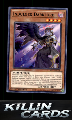 1st Edition Indulged Darklord MP21-EN118 YuGiOh Common 2021 Tin of Ancient Battl