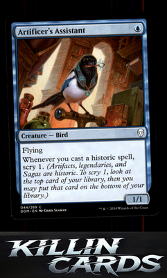 Artificer's Assistant 44 Magic C Dominaria Card NM