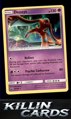 Deoxys (68) 68/168 Pokemon Rare SM - Celestial Storm Card LP