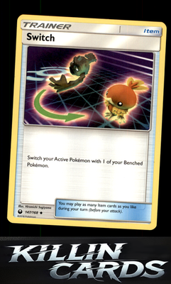 Switch 147/168 Pokemon Uncommon SM - Celestial Storm Card NM