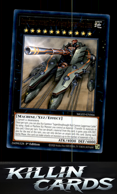 1st Edition Superdreadnought Rail Cannon Juggernaut Liebe MGED-EN066 YuGiOh Rare