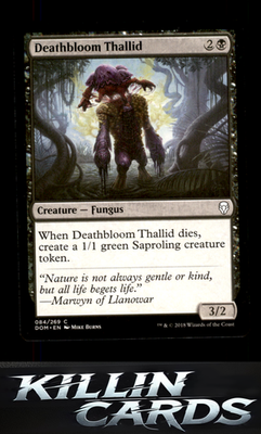 Deathbloom Thallid 84 Magic C Dominaria Card NM