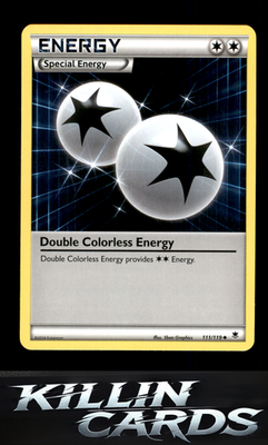 Double Colorless Energy 111/119 Pokemon Uncommon XY - Phantom Forces Card LP