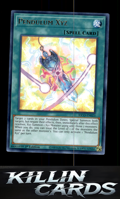 1st Edition Pendulum Xyz KICO-EN023 YuGiOh Rare King's Court Card NM