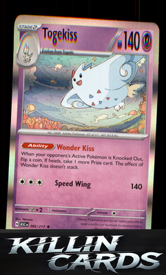 Togekiss - 082/217 082/217 Pokemon Rare ME: Ascended Heroes Card NM