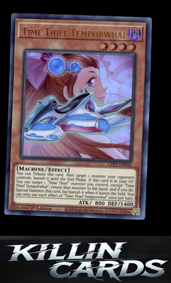 1st Edition Time Thief Temporwhal GFP2-EN044 YuGiOh Ultra Rare Ghosts From the P