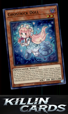 Ghostrick Doll OP27-EN004 YuGiOh Super Rare OTS Tournament Pack 27 Card NM