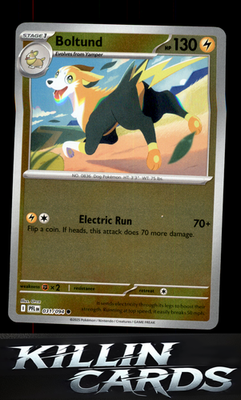 Reverse Holofoil Boltund 031/094 Pokemon Common ME02: Phantasmal Flames Card NM
