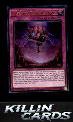 1st Edition Kashtira Preparations MP23-EN211 YuGiOh Ultra Rare 25th Anniversary