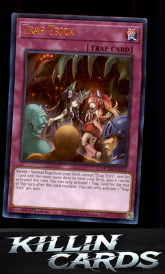 1st Edition Trap Trick MGED-EN152 YuGiOh Rare Maximum Gold: El Dorado Card NM