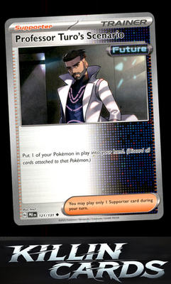 Professor Turo's Scenario 121/131 Pokemon Uncommon SV: Prismatic Evolutions Card