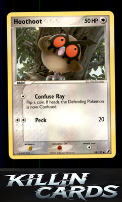 Hoothoot 59/115 Pokemon Common Unseen Forces Card LP