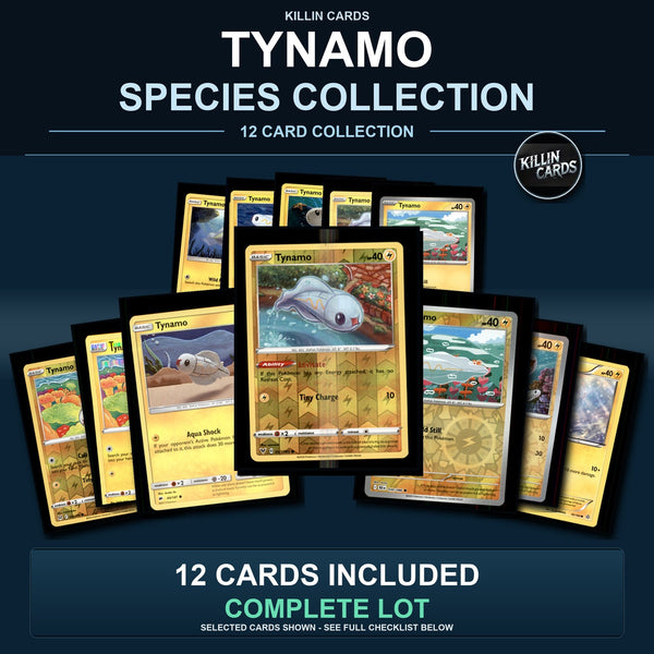 Pokemon TCG Tynamo Species Collection 12 Different Cards