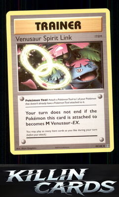 Venusaur Spirit Link 89/108 Pokemon Uncommon XY - Evolutions Card NM