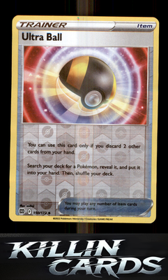 Ultra Ball 150/172 Pokemon Uncommon SWSH09: Brilliant Stars Card NM