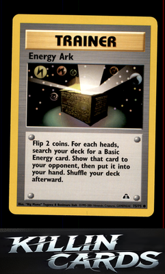 Energy Ark 75/75 Pokemon Common Neo Discovery Card NM