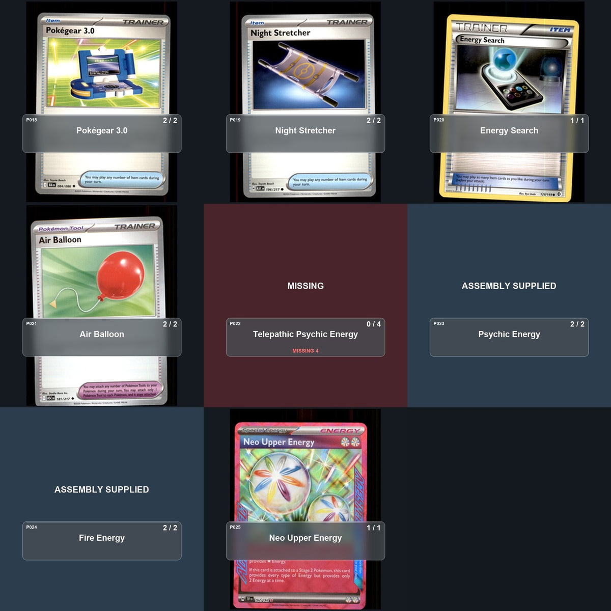 Partial Pokemon TCG World Championships 2026 Mega Chandelure Decklist 45 Cards Deck