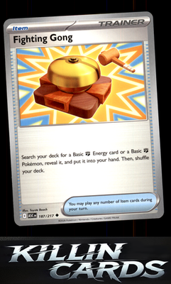 Fighting Gong 187/217 Pokemon Uncommon ME: Ascended Heroes Card NM