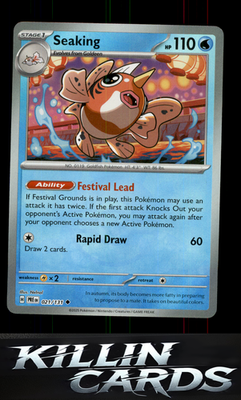 Seaking (Poke Ball Pattern) 021/131 Pokemon Uncommon SV: Prismatic Evolutions Ca