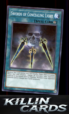 Swords of Concealing Light SR04-EN026 YuGiOh Common Structure Deck: Dinosmasher'