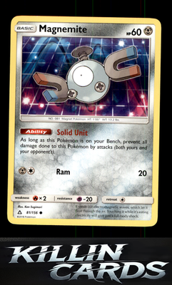 Magnemite (81) 81/156 Pokemon Common SM - Ultra Prism Card NM