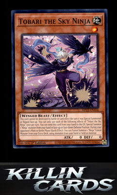 1st Edition Tobari the Sky Ninja MP23-EN166 YuGiOh Common 25th Anniversary Tin: