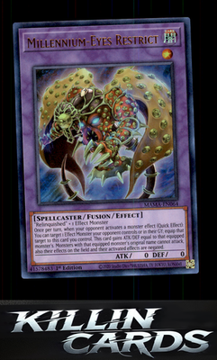 Millennium-Eyes Restrict MAMA-EN064 YuGiOh Ultra Rare Magnificent Mavens Card NM
