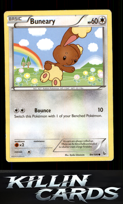 Buneary 84/106 Pokemon Common XY - Flashfire Card LP
