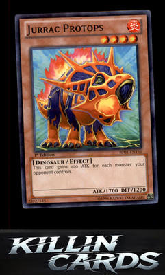 1st Edition Jurrac Protops BP01-EN156 YuGiOh Common Battle Pack: Epic Dawn Card