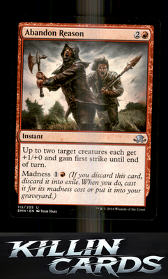 Abandon Reason 115 Magic U Eldritch Moon Card NM