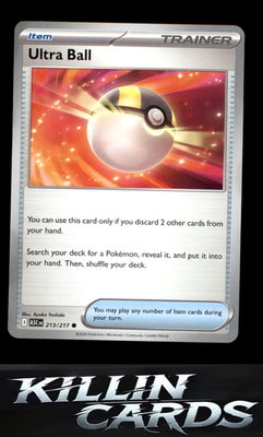 Ultra Ball - 213/217 213/217 Pokemon Common ME: Ascended Heroes Card NM