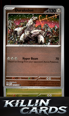 Reverse Holofoil Duraludon 074/094 Pokemon Common ME02: Phantasmal Flames Card N