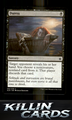 Duress 105 Magic C Ixalan Card NM