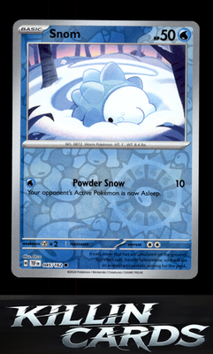 Reverse Holofoil Snom - 045/162 045/162 Pokemon Common SV05: Temporal Forces Car