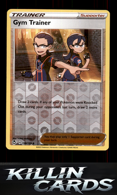 Reverse Holofoil Gym Trainer 158/195 Pokemon Uncommon SWSH12: Silver Tempest Car