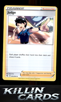Judge 235/264 Pokemon Uncommon SWSH08: Fusion Strike Card NM