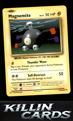 Magnemite 37/108 Pokemon Common XY - Evolutions Card LP
